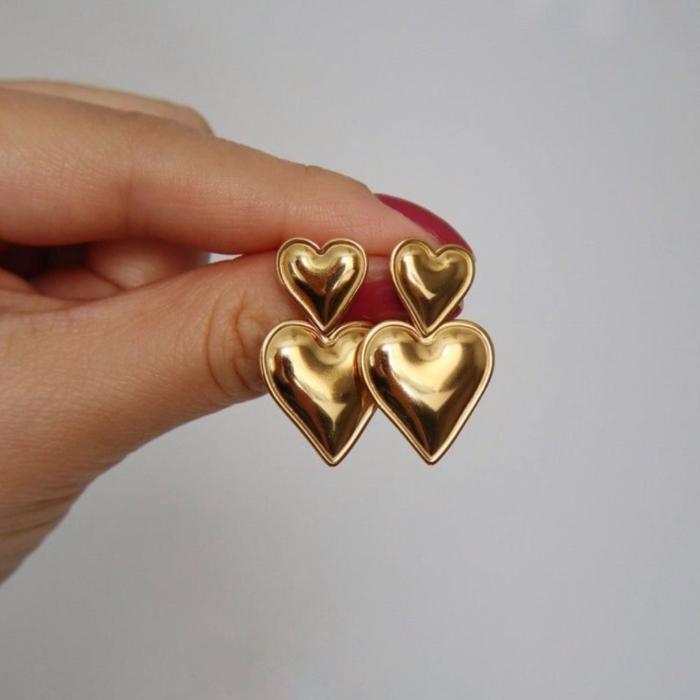 Duets of Hearts Earrings