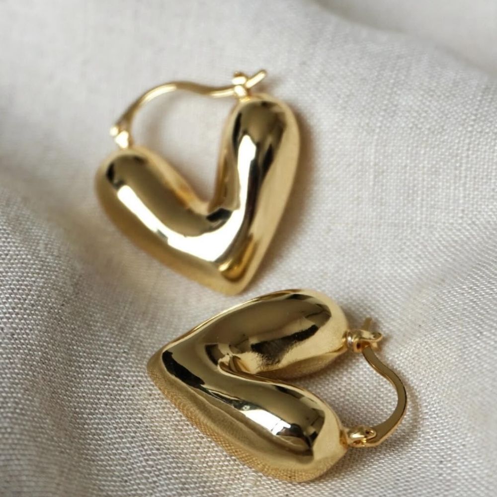 Cupcake Heart Earrings