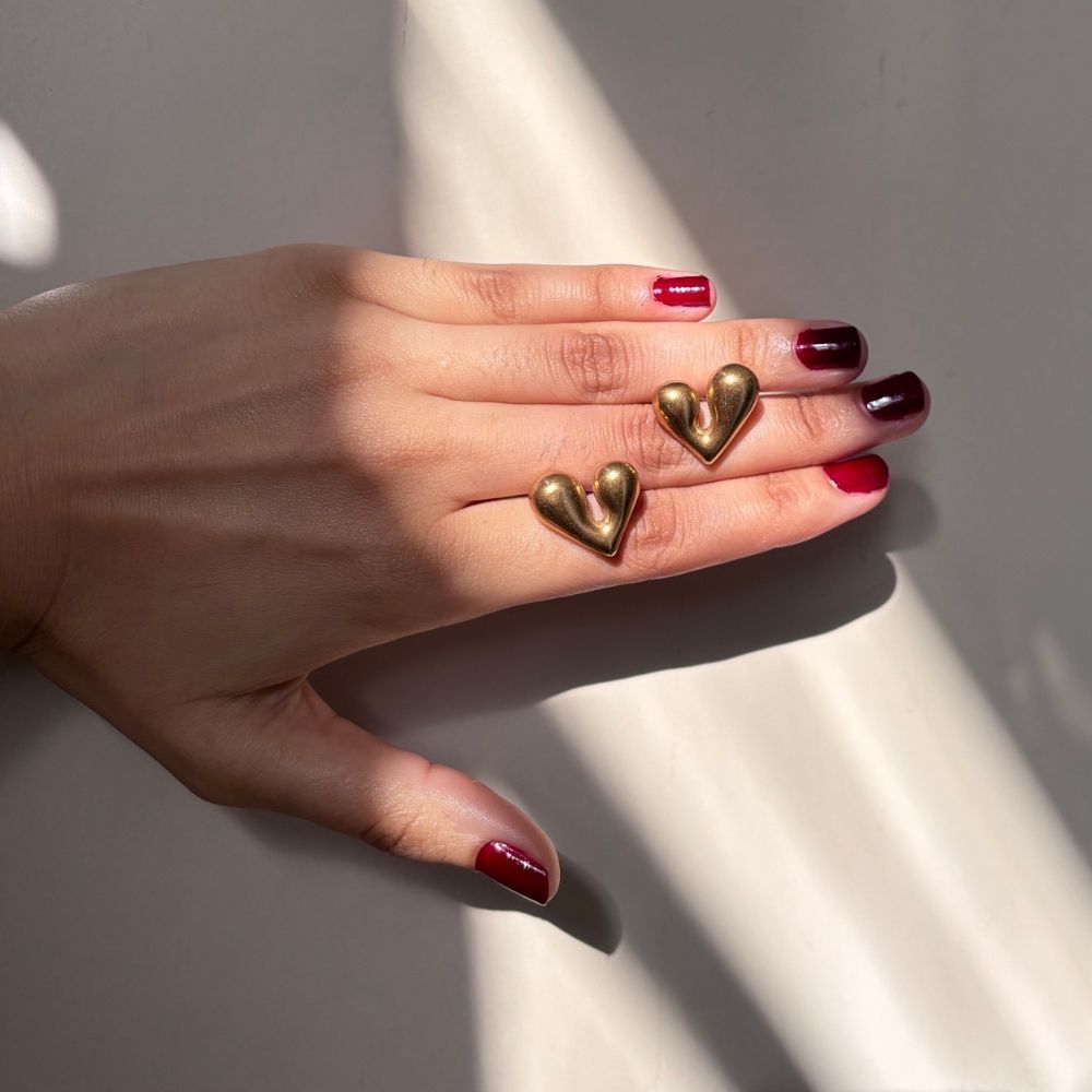 Peachy Love Studs