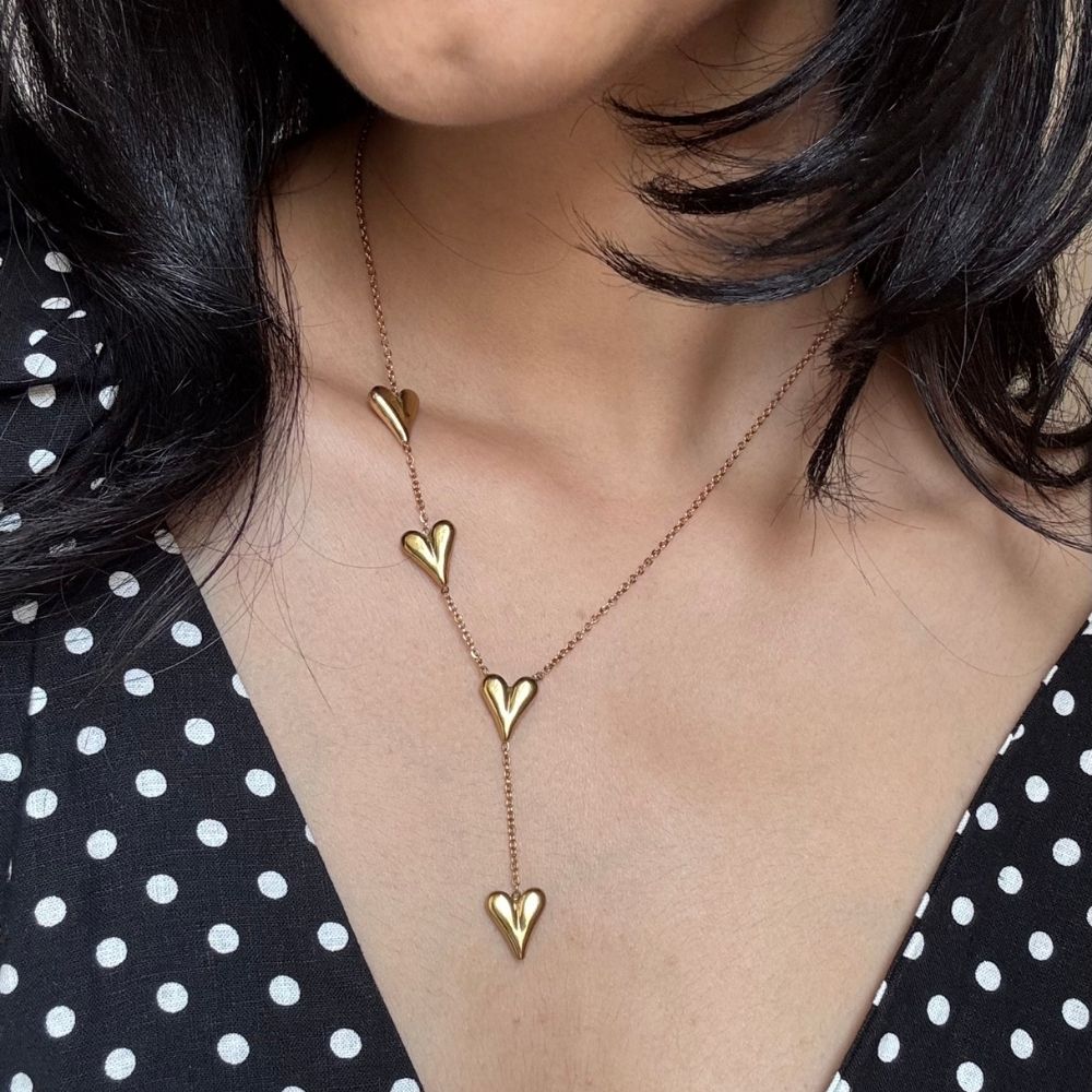 Heart Drop Necklace