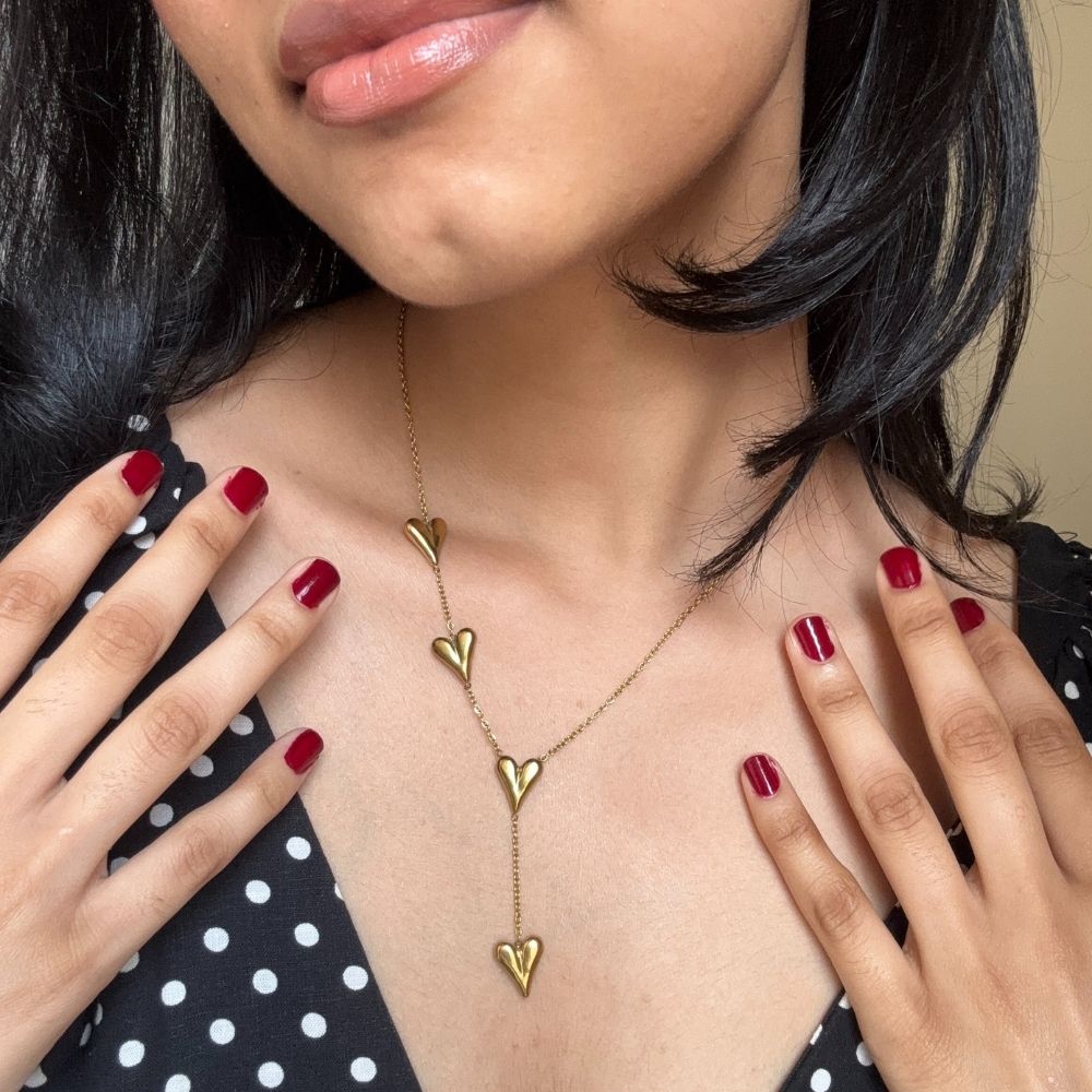 Heart Drop Necklace