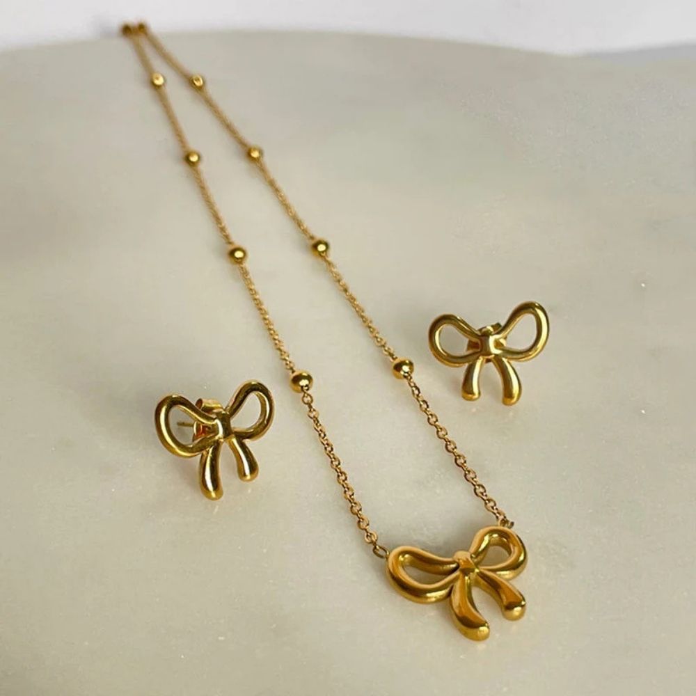 Ribbon Necklace / Set
